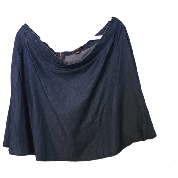 Forever 21 Dresses & Skirts - NEVER WORN- Forever 21 Demin Skater Skirt